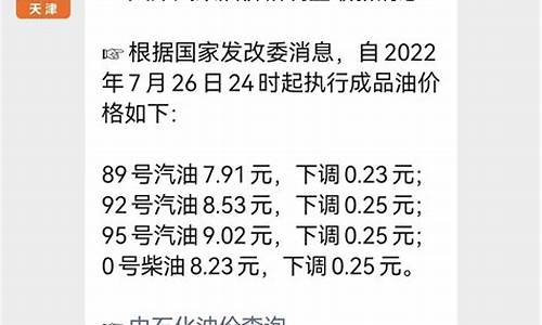 天津油价汇总最新消息_天津油价汇总最新