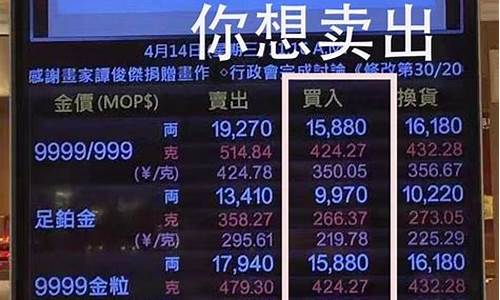 澳门金价6月25_价实时价格